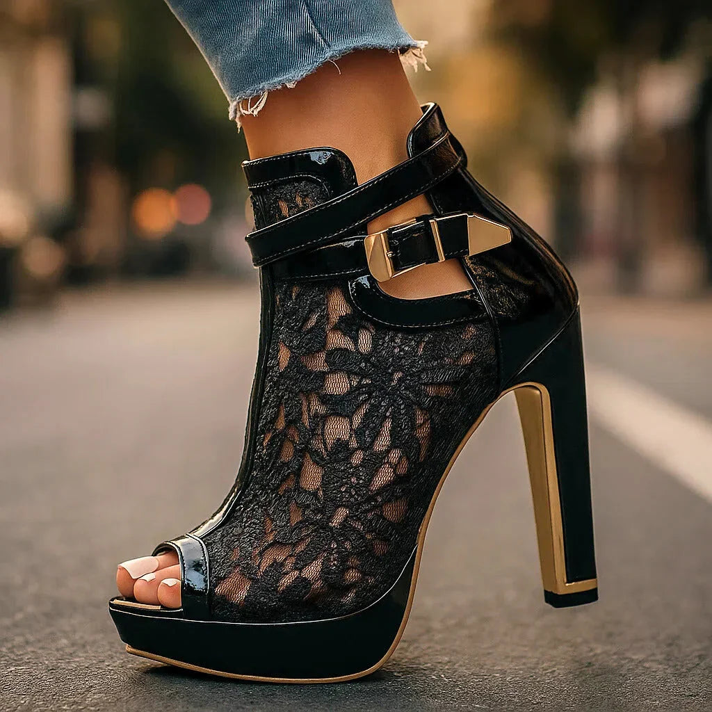 Triana - Tacones refinados de Encaje
