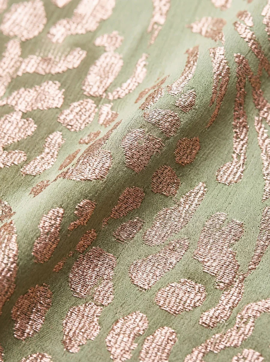 Olivia - Vestido midi color cobre