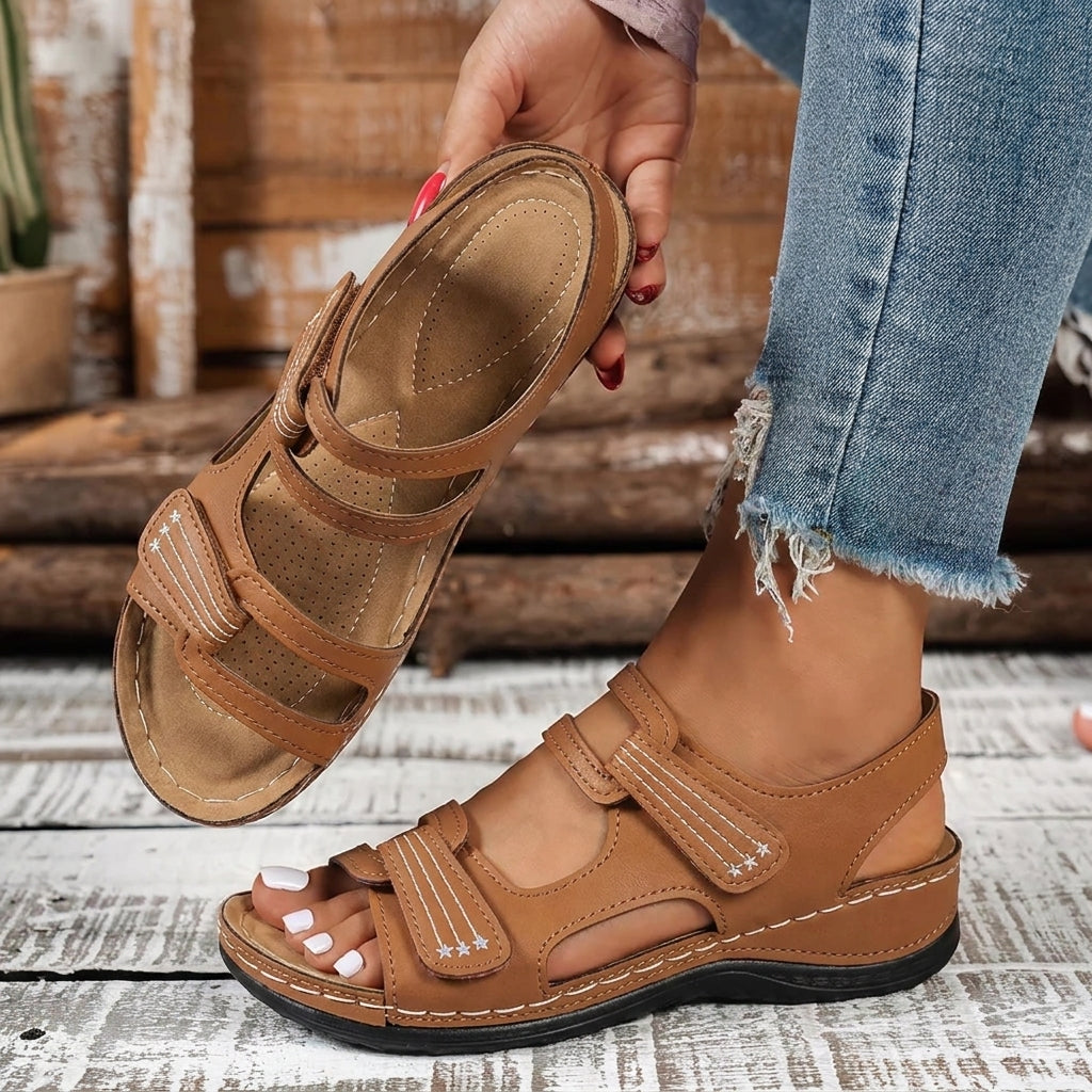 Mar - Sandalias de confort ergonómico con suela cómoda