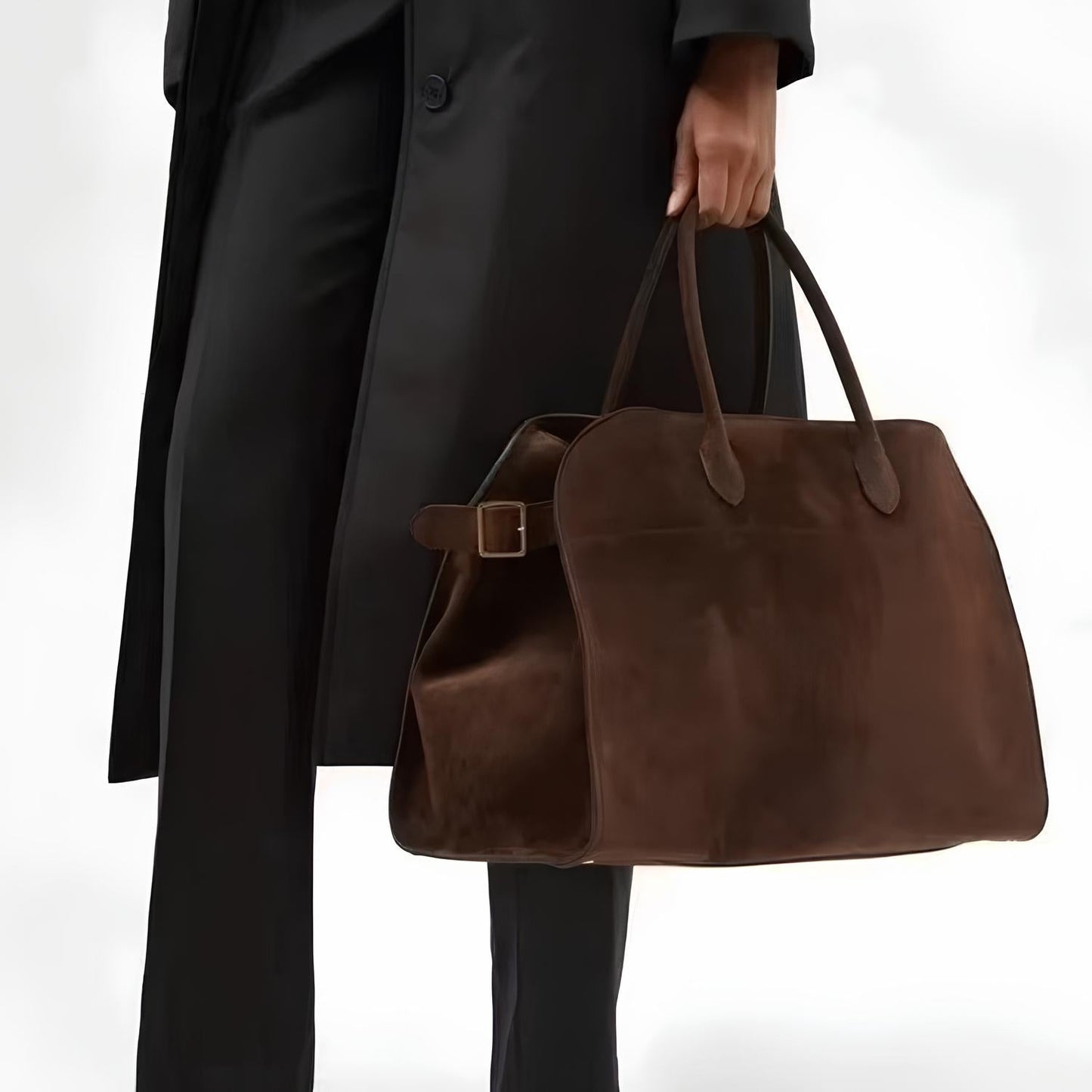 CINTIA - Bolso Grande en ante con bandolera - CARMEN VELVET