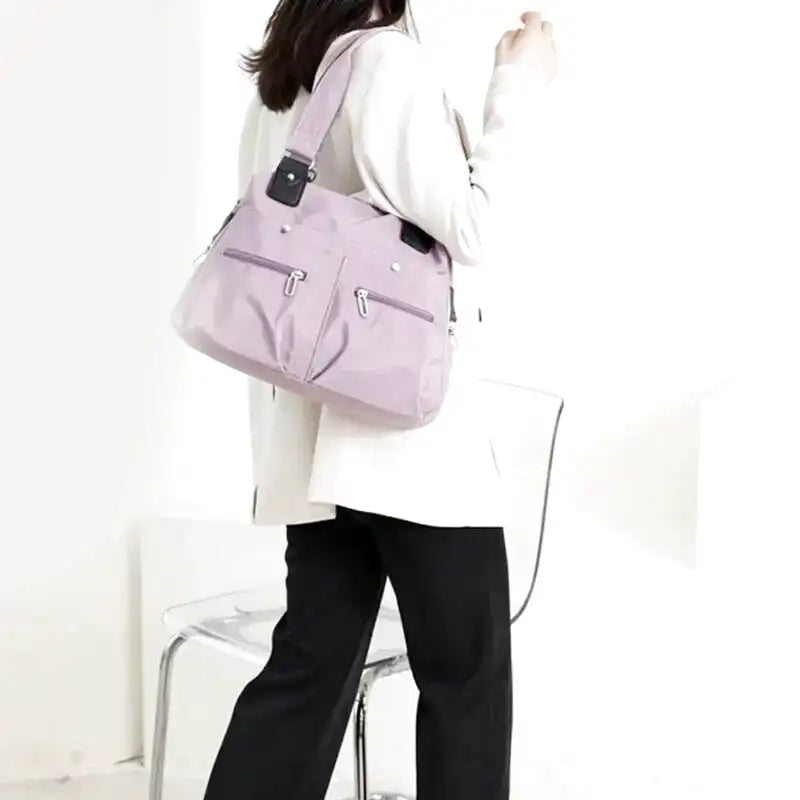 BEATRIZ - Bolso para el Día a Día tote multibolsillos - CARMEN VELVET