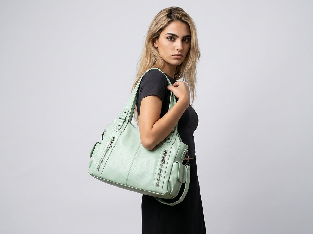 Lilly - Bolso para el Día a Día con cremallera - CARMEN VELVET