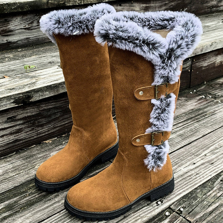 Lisandra - Botas de nieve con forro cálido