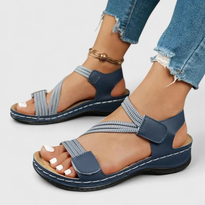 Zara - Sandalias de confort ergonómico
