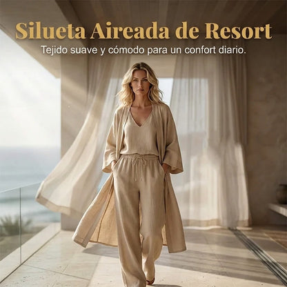 Daniela - Conjunto elegante de tres piezas