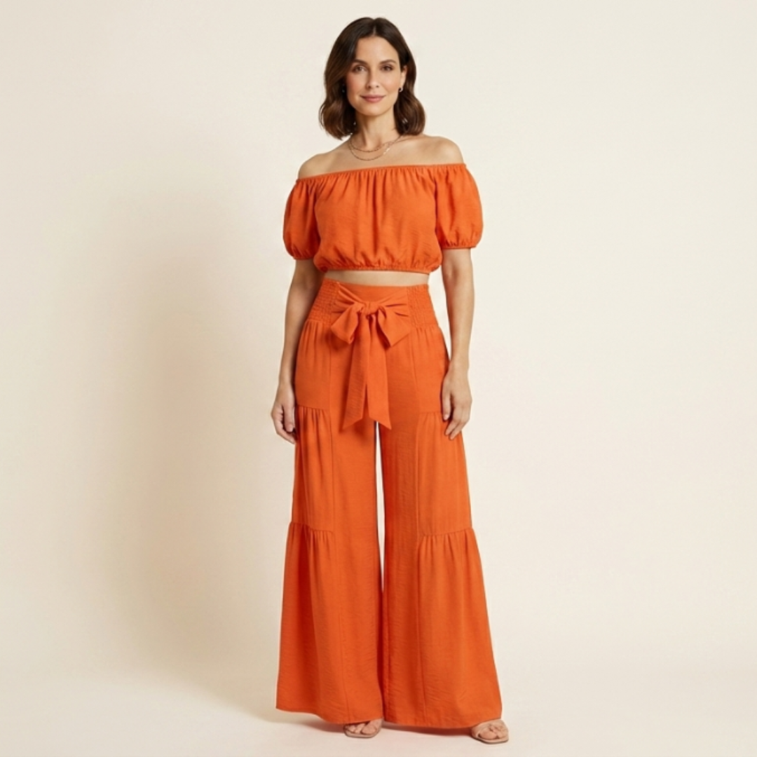 Lidia - Conjunto elegante de dos piezas