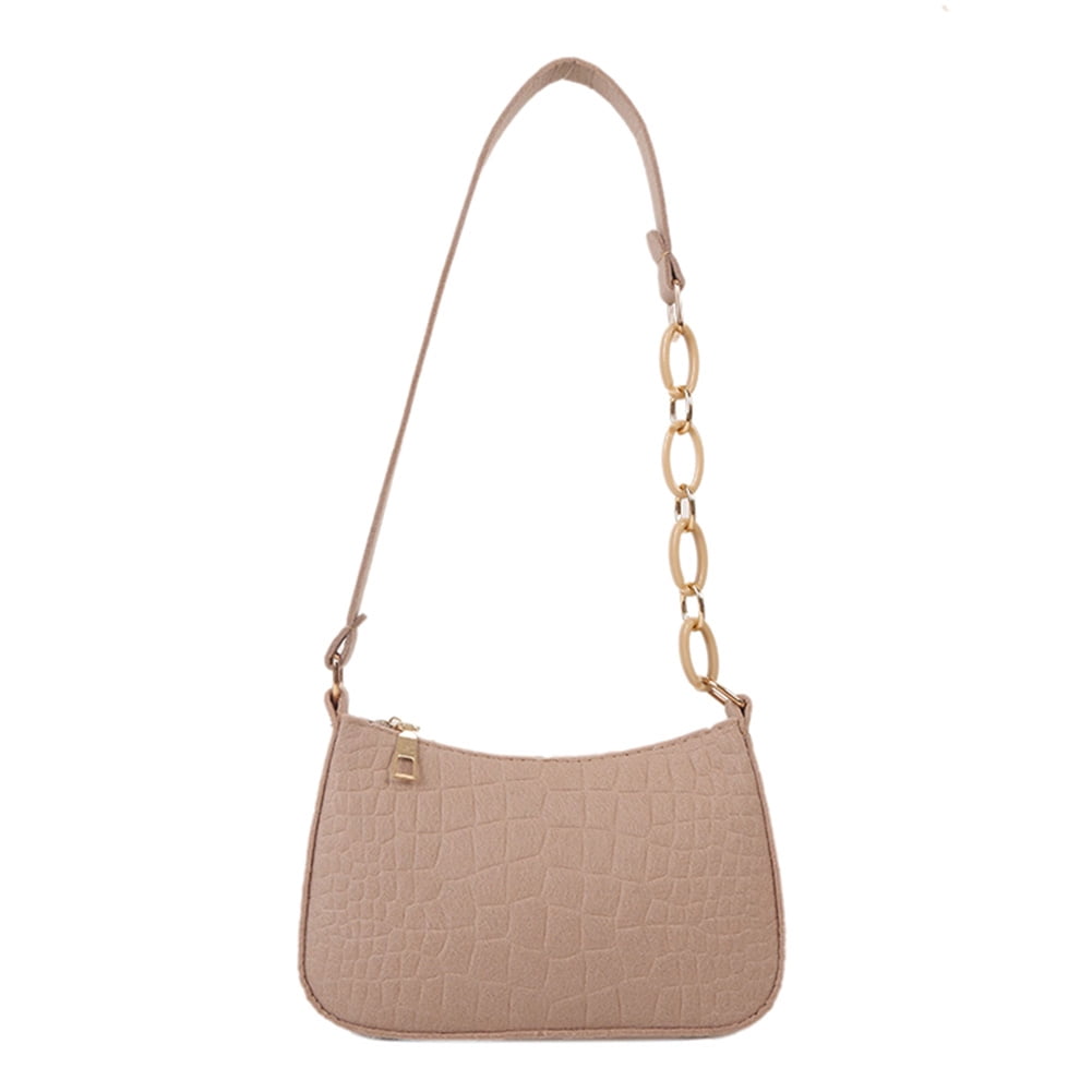 VANA - Bolso Pequeño bandolera en efecto croco - CARMEN VELVET