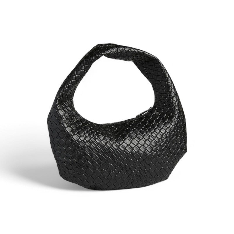 KLARA - Bolso Pequeño en cuero de tendencia - Negro - CARMEN VELVET