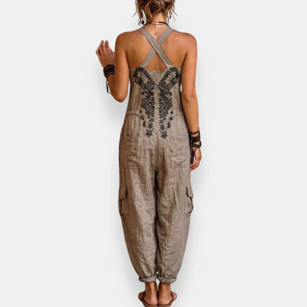 Adela - Mono bohemio bordado