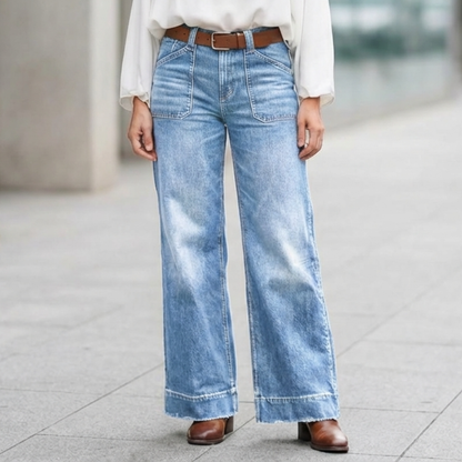 Brisa - Vaqueros de inspiración vintage acampanados