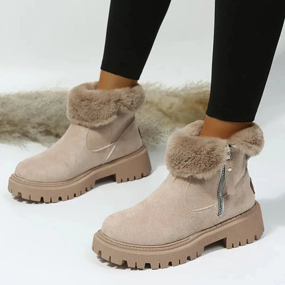 Aina - Botines de invierno cálidos y de confort diario