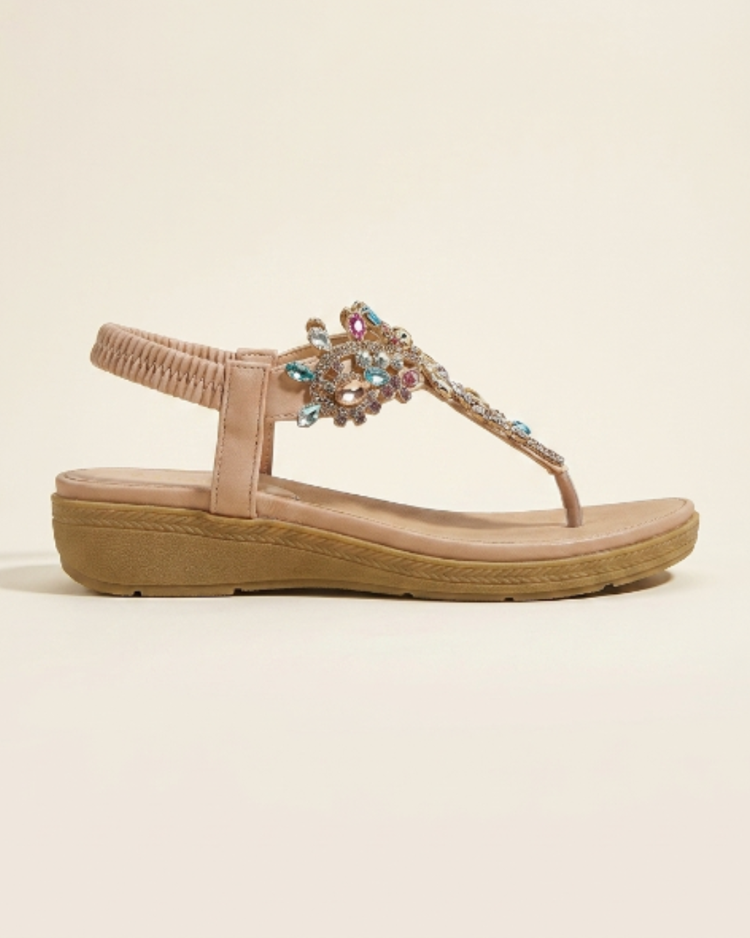 Bianca - Sandalias joya con diseño artesanal