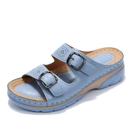Alma - Sandalias de confort ergonómico de alivio