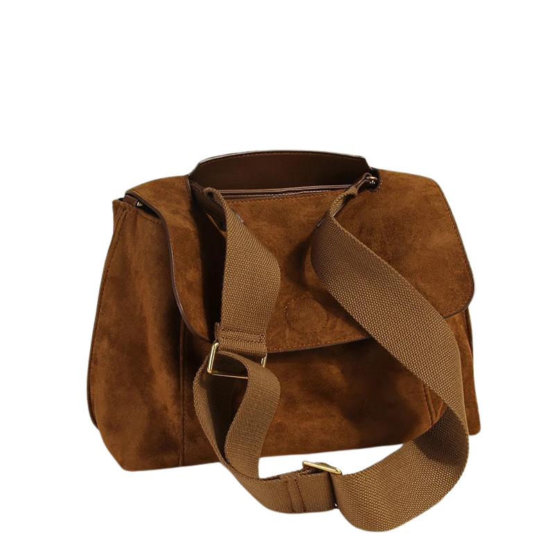FABIOLA - Bolso Bandolera en ante - CARMEN VELVET