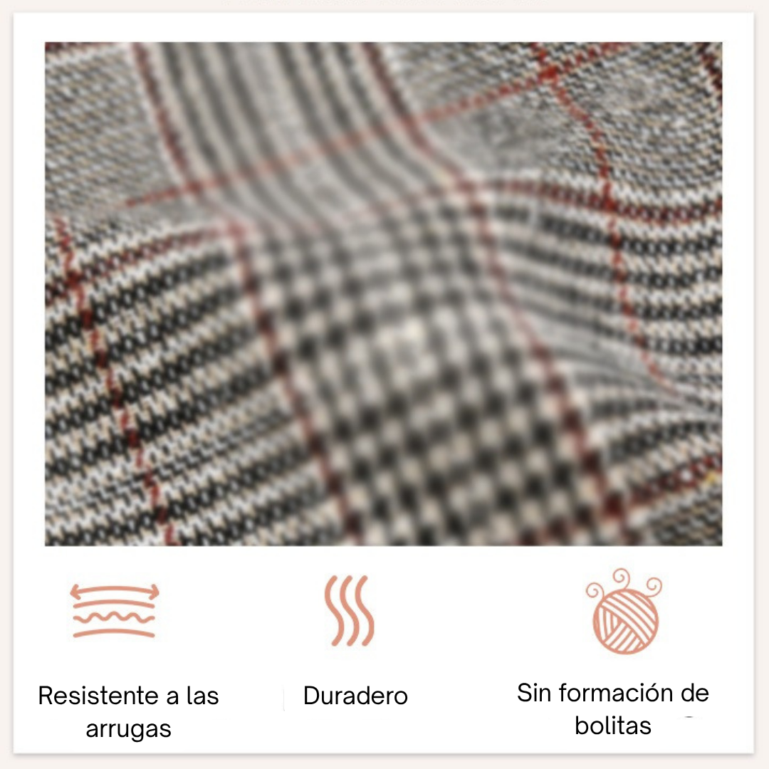 Alejandra - Blazer elegante a cuadros