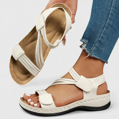 Mara - Sandalias de confort ergonómico Elegantes