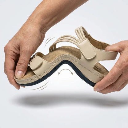 Mara - Sandalias de confort ergonómico Elegantes