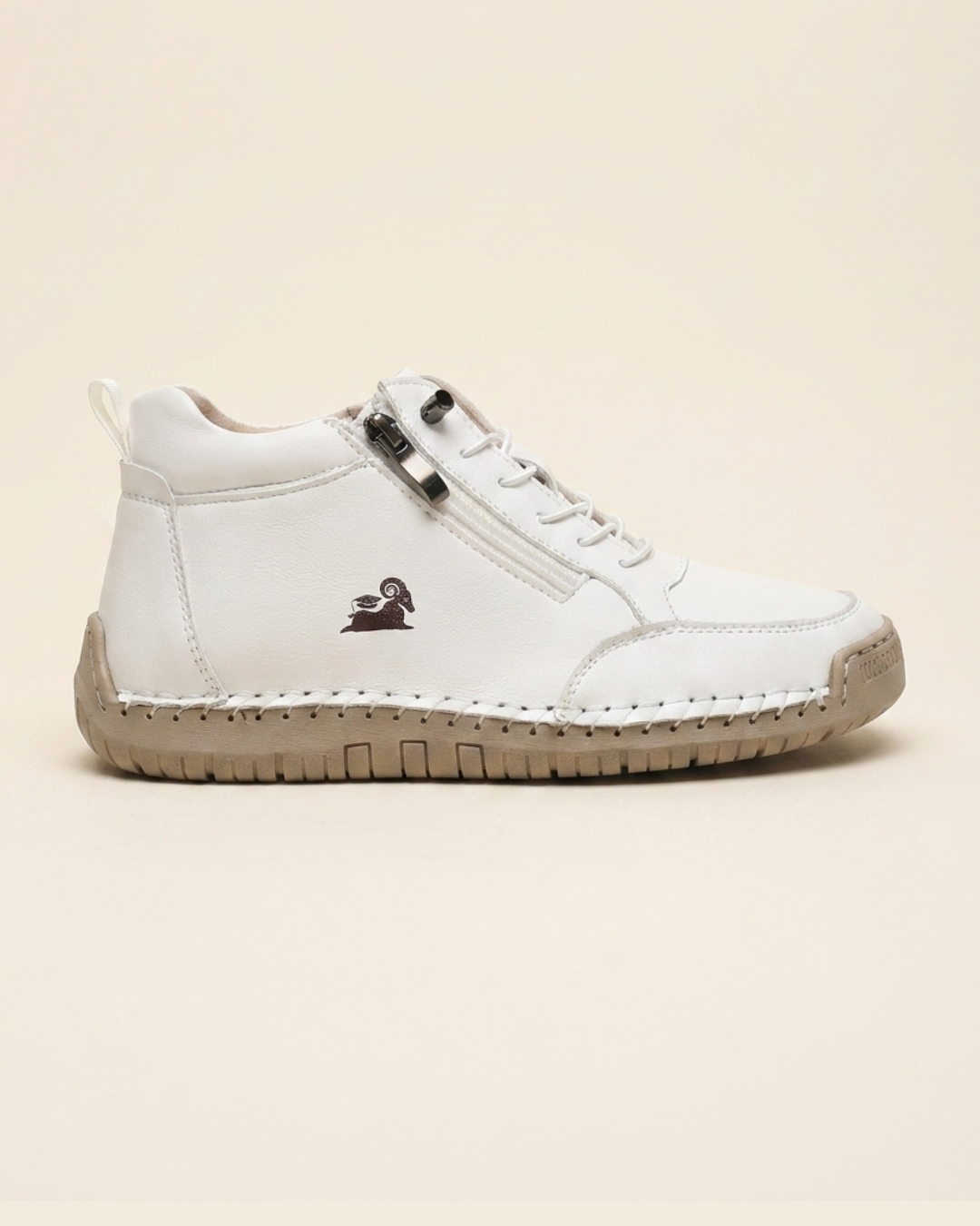 Amaia - Zapatillas ergonómicas de confort diario con cremallera