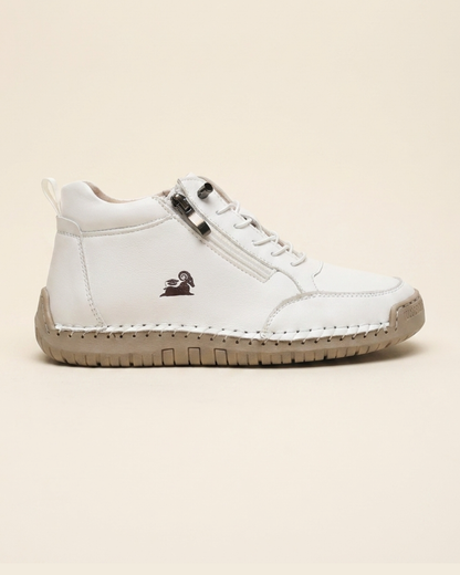 Amaia - Zapatillas ergonómicas de confort diario con cremallera