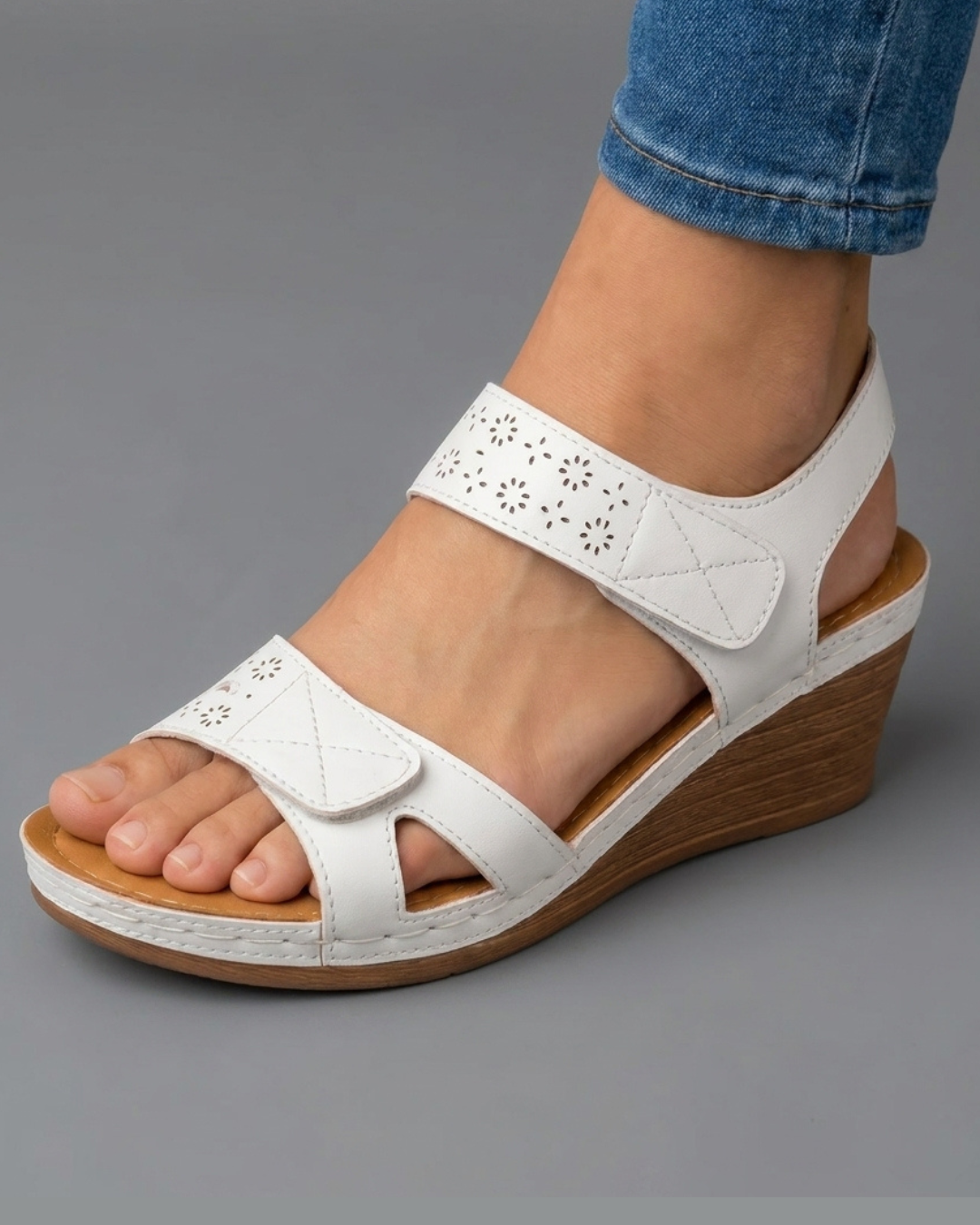 Valeria - Sandalias ergonómicas de confort