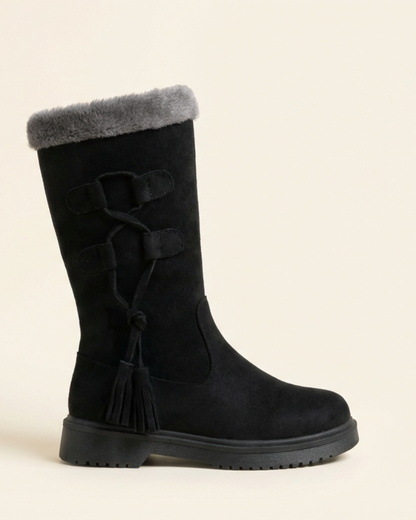 Nadia - Botas de invierno con suela gruesa y forro cálido