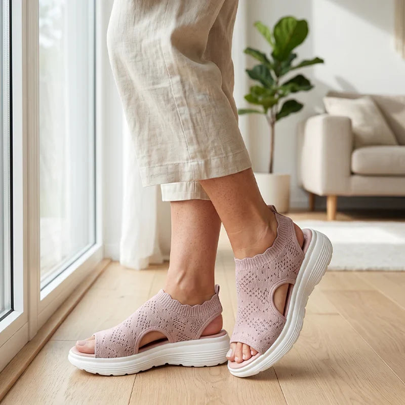Carlota - Sandalias ergonómicas de confort