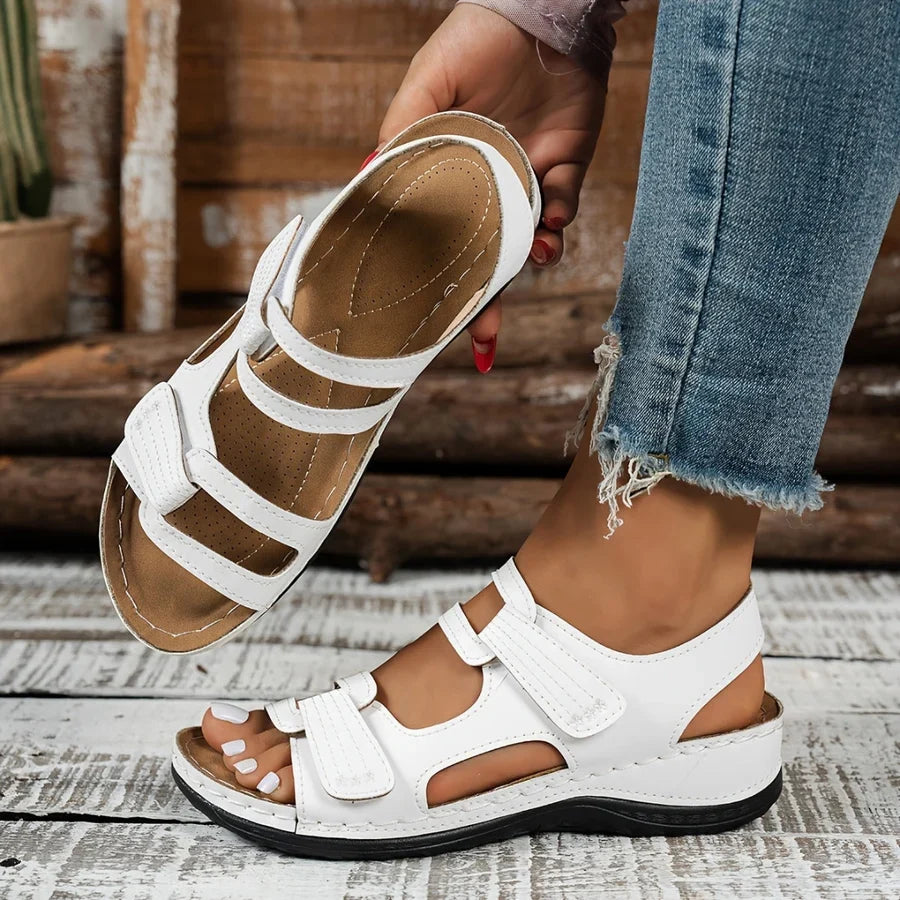 Mar - Sandalias de confort ergonómico con suela cómoda