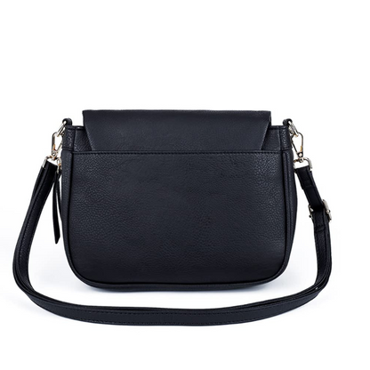 LEANA - Bolso Bandolera con solapa - CARMEN VELVET