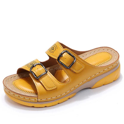 Alma - Sandalias de confort ergonómico de alivio