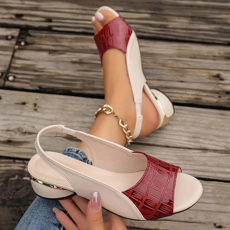 Marina - Sandalias de confort ergonómico Elegantes