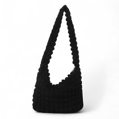 POUF - Bolso en cuadros con bandolera - CARMEN VELVET