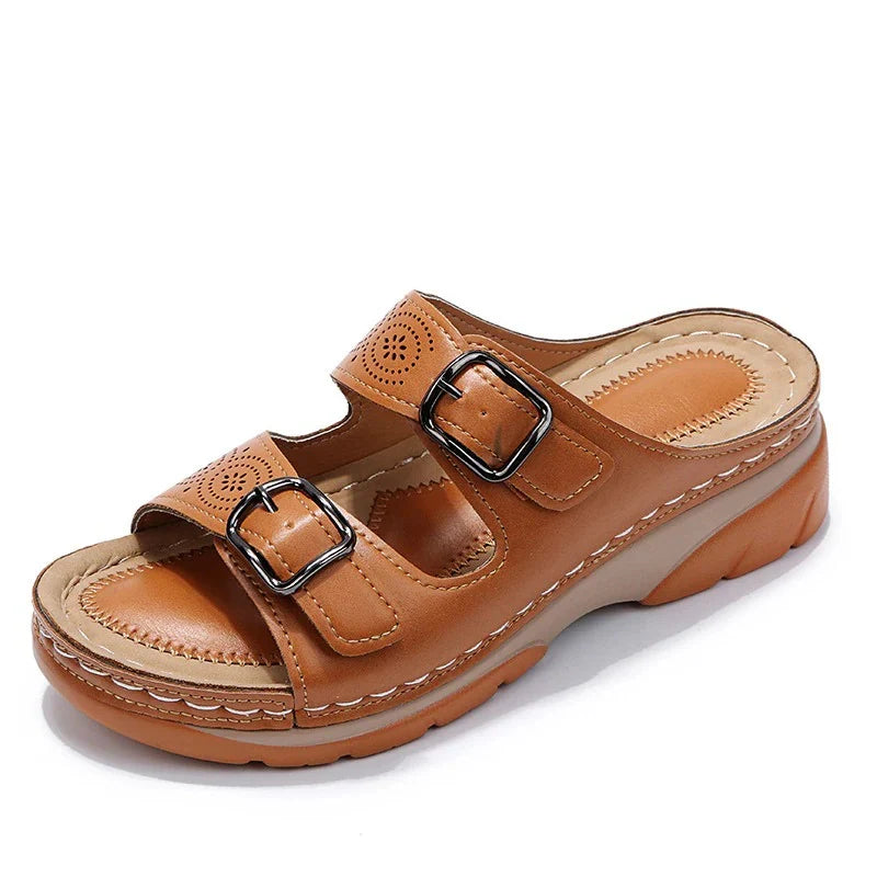 Alma - Sandalias de confort ergonómico de alivio