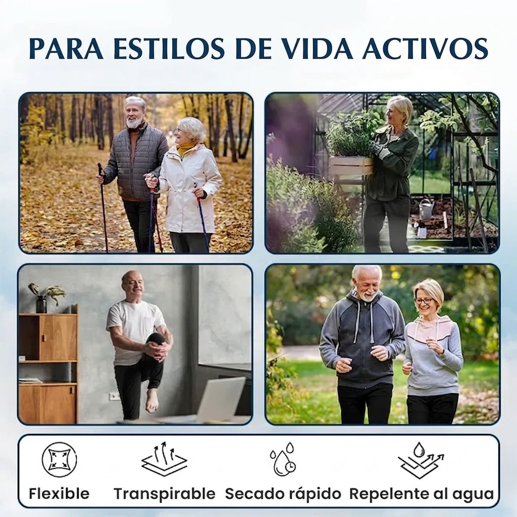 Marta - Pantalón de estilo diario unisex, extremadamente suave y flexible con caída elegante