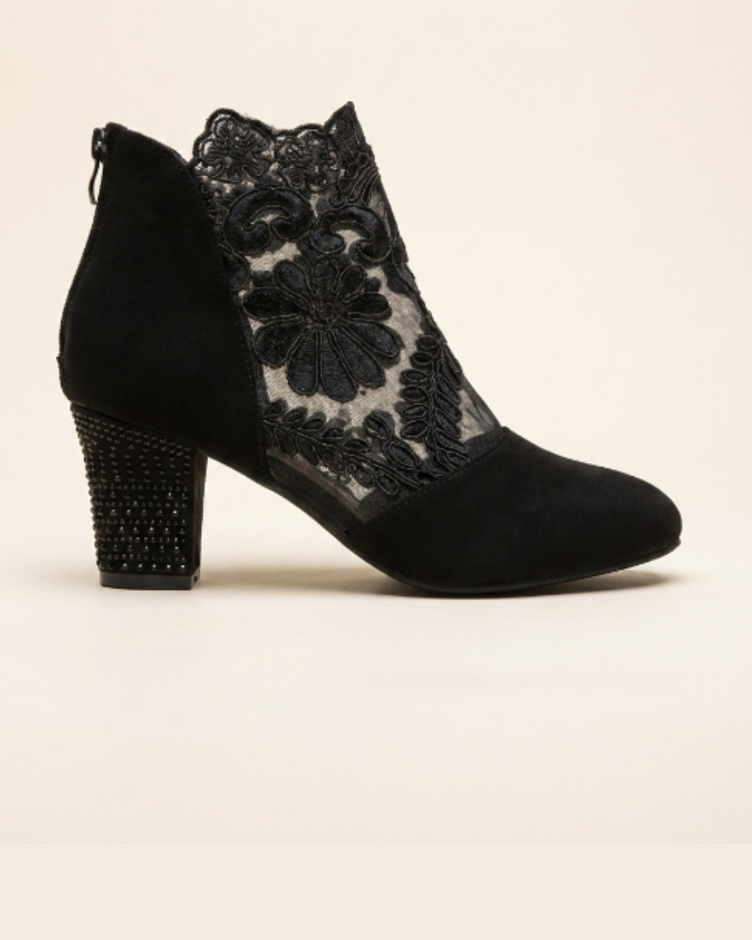 Bruna - Tacones altos de encaje