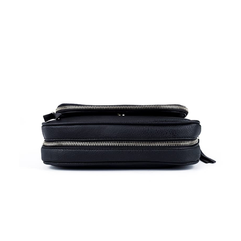 LEANA - Bolso Bandolera con solapa - CARMEN VELVET