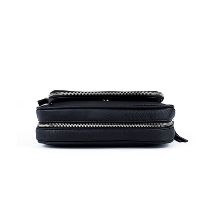 LEANA - Bolso Bandolera con solapa - CARMEN VELVET
