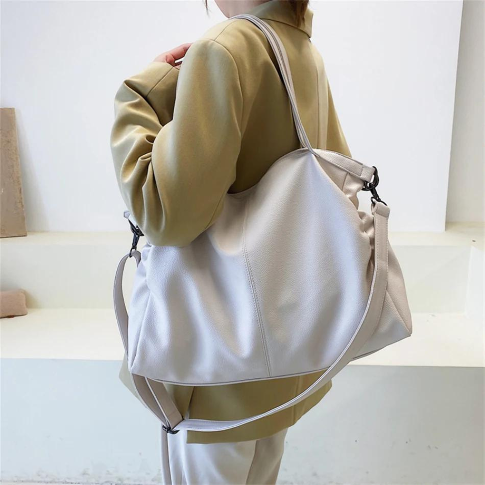 INES - Bolso para el Día a Día de cuero suave - CARMEN VELVET