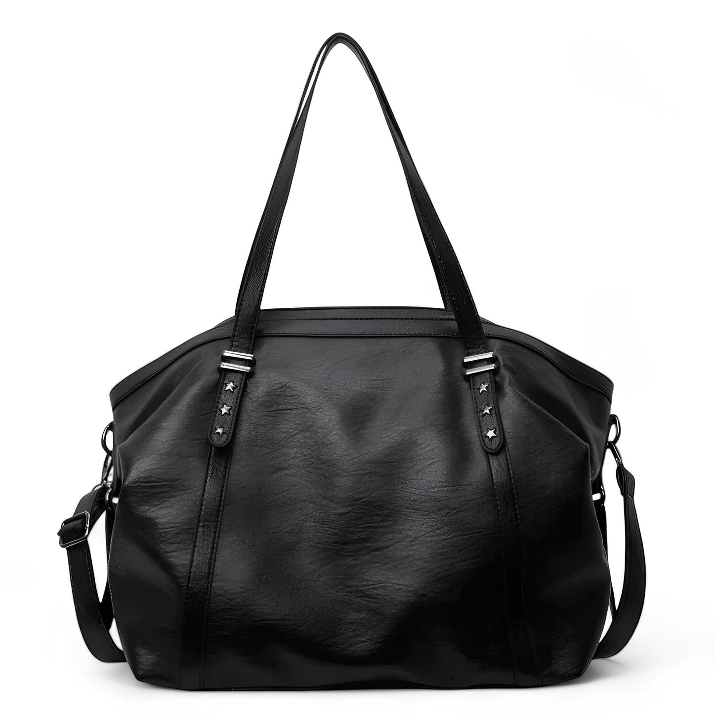 MIA - Bolso Grande para el Día a Día en cuero - Negro - CARMEN VELVET