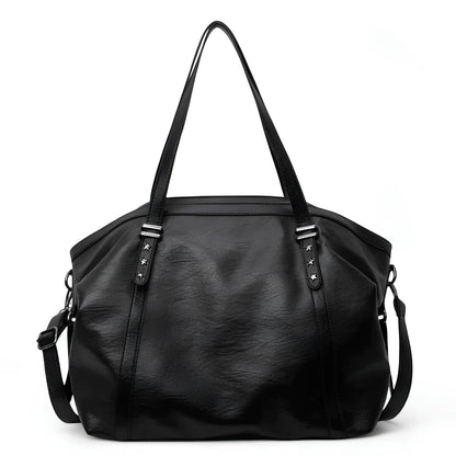 MIA - Bolso Grande para el Día a Día en cuero - Negro - CARMEN VELVET