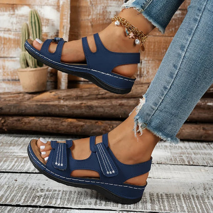 Mar - Sandalias de confort ergonómico con suela cómoda