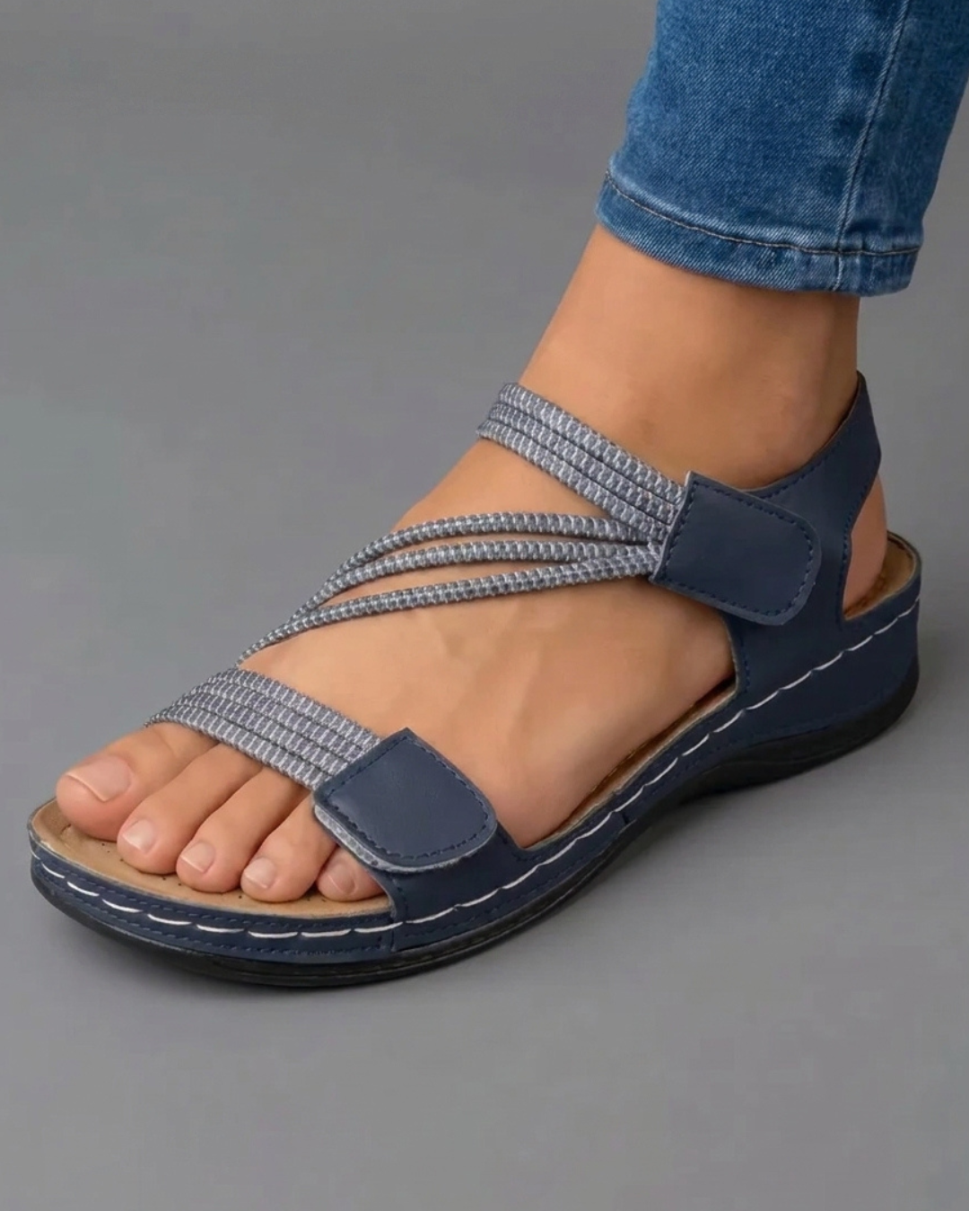 Mara - Sandalias de confort ergonómico Elegantes
