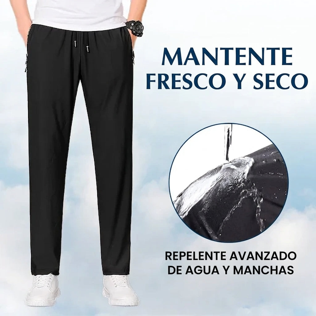 Marta - Pantalón de estilo diario unisex, extremadamente suave y flexible con caída elegante