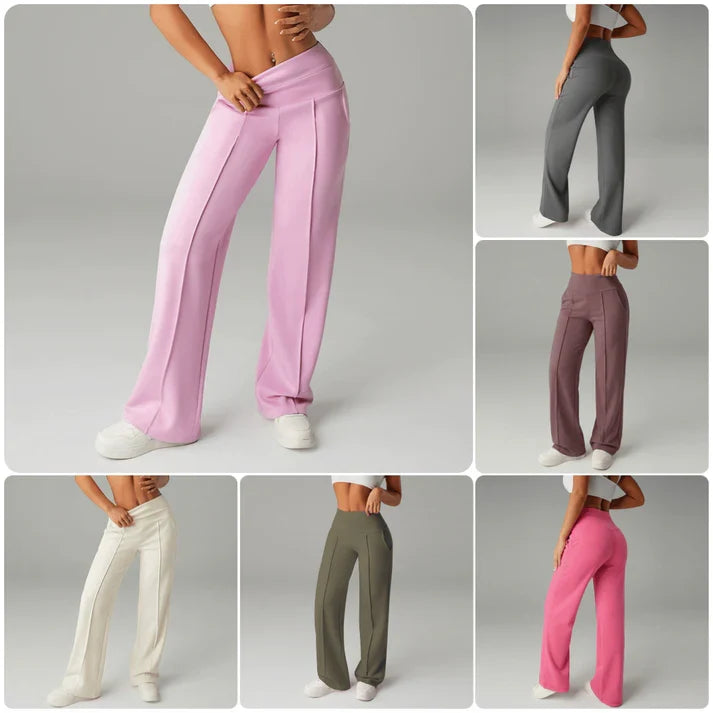 María - Pantalón recto de corte amplio