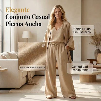 Daniela - Conjunto elegante de tres piezas