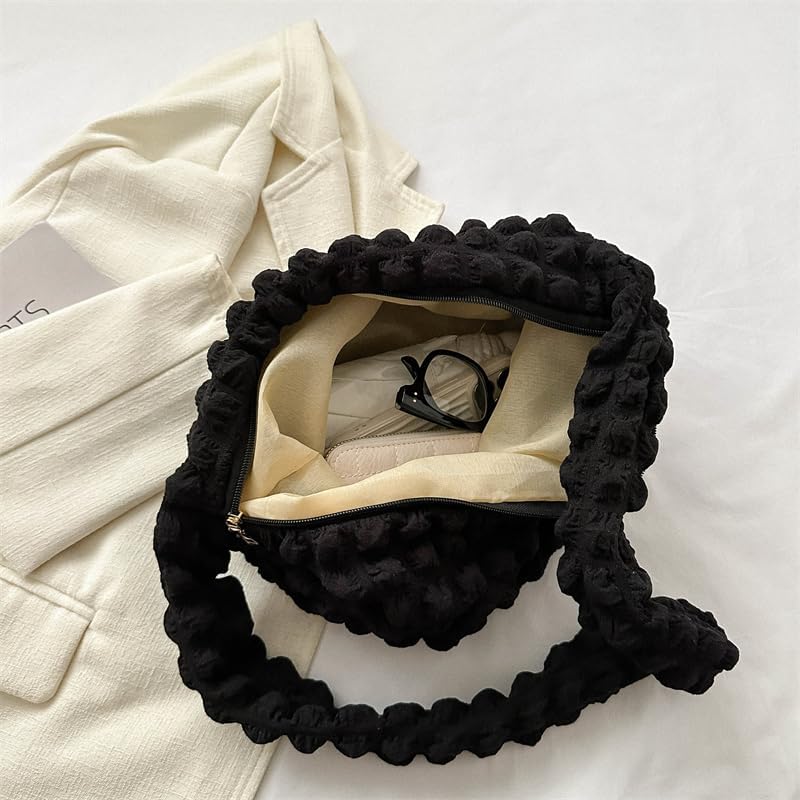 POUF - Bolso en cuadros con bandolera - CARMEN VELVET