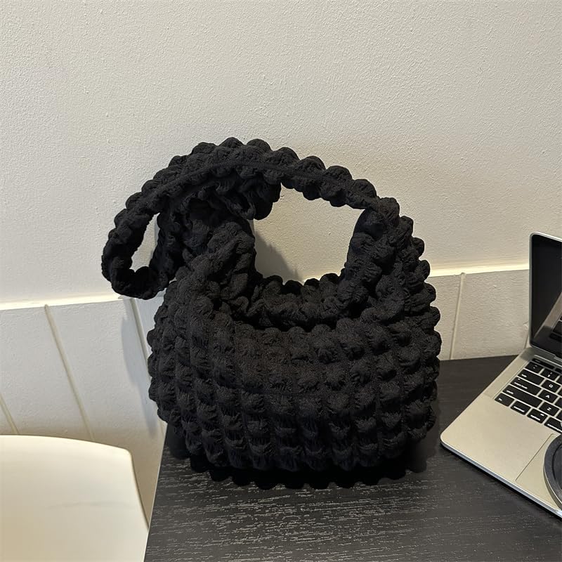 POUF - Bolso en cuadros con bandolera - CARMEN VELVET