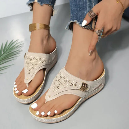Alma - Sandalias ergonómicas con suela de buen agarre