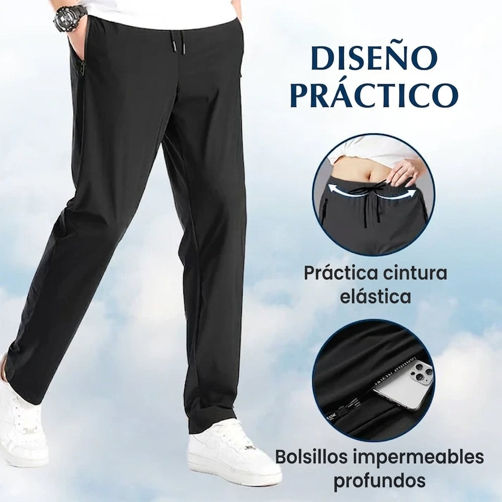 Marta - Pantalón de estilo diario unisex, extremadamente suave y flexible con caída elegante