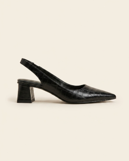 Alexia - Zapatos con tacón cuadrado elegante
