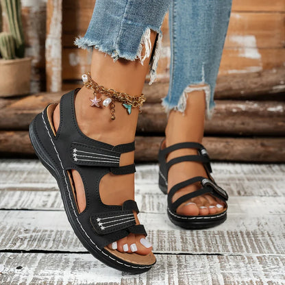 Mar - Sandalias de confort ergonómico con suela cómoda